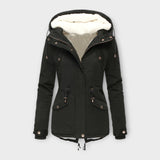 Lara – Topla ženska zimska jakna z nastavljivim pasom