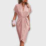 Serena - Midi Zavinovací Obleka