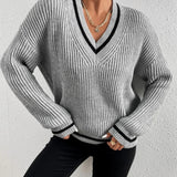 Marina | Pružit pulover s waffle vzorcem