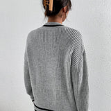 Marina | Pružit pulover s waffle vzorcem