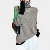 Teja – Elegantni pulover z vzorcem ribje kosti