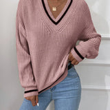 Marina | Pružit pulover s waffle vzorcem