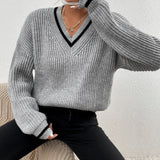 Marina | Pružit pulover s waffle vzorcem