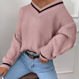 Marina | Pružit pulover s waffle vzorcem