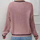 Marina | Pružit pulover s waffle vzorcem