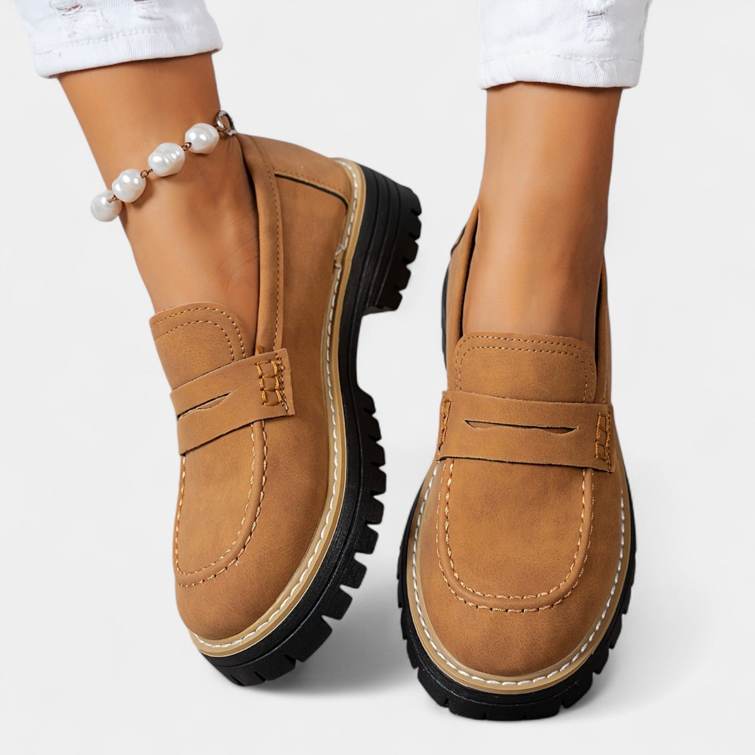 Michaela – Mokasini na masivni podplati