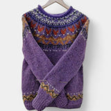 Maja – Klasičen retro pulover